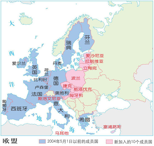 欧洲地图